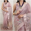 Ynf7401 Tissue With Embroidery Work Sarees Collection Wholesale In India